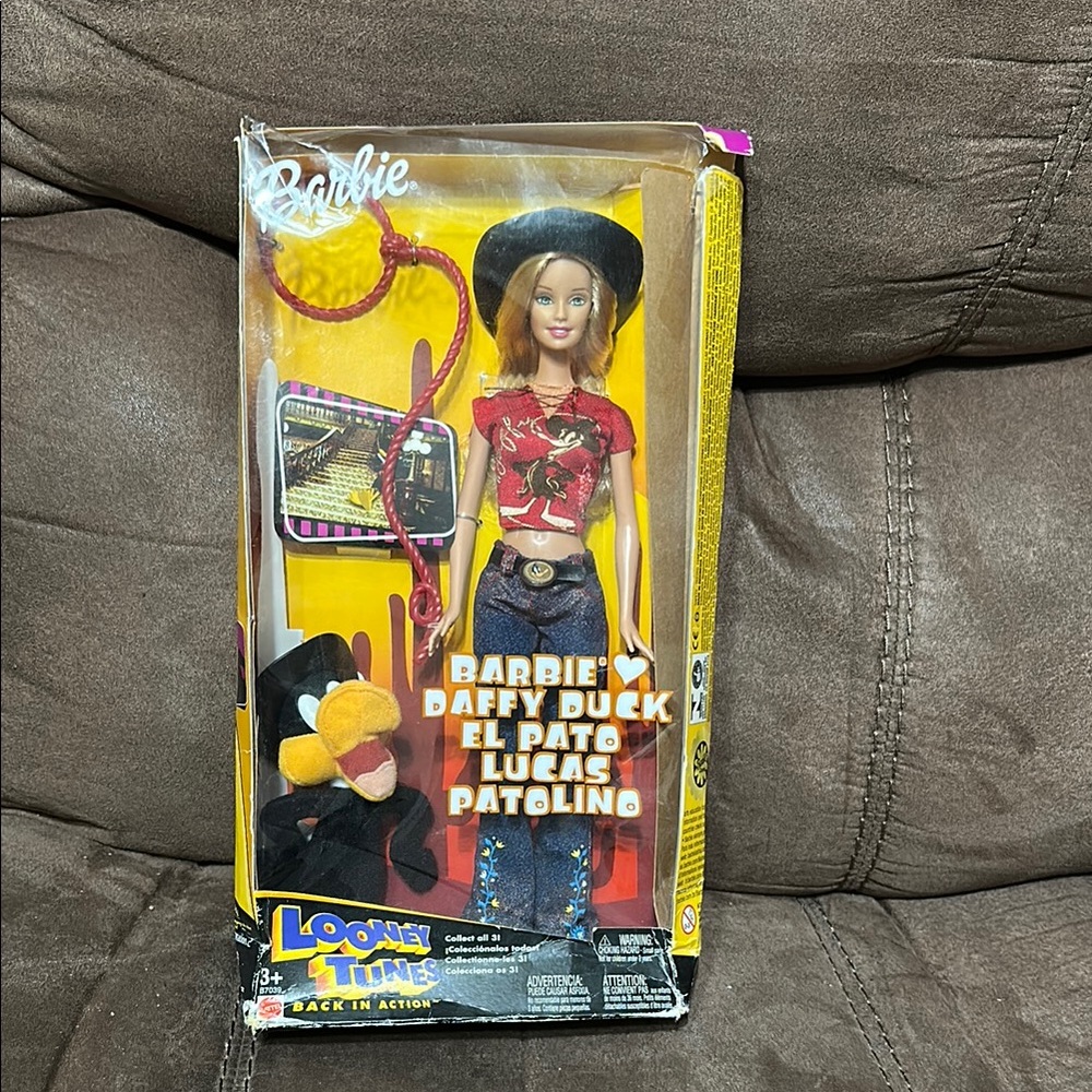 Barbie Daffy Duck Red and Blue Outfit